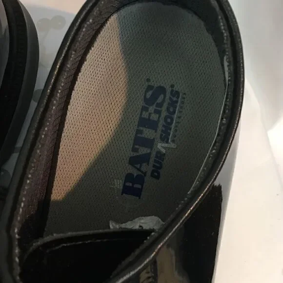Bates High Gloss Uniform Oxford service shoes
